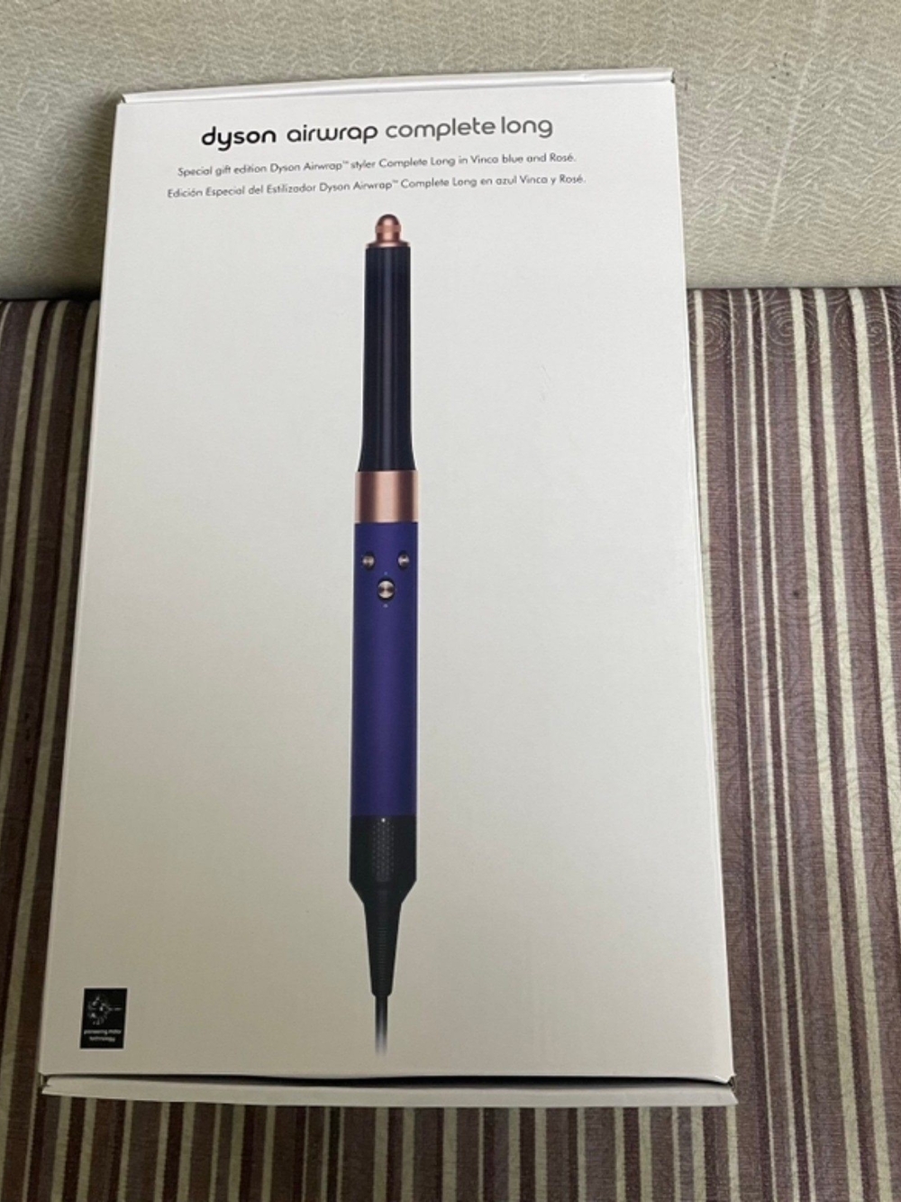 NIB Limited Edition Dyson Airwrap Multi-styler Complete Long - Rose/Vinca Blue
